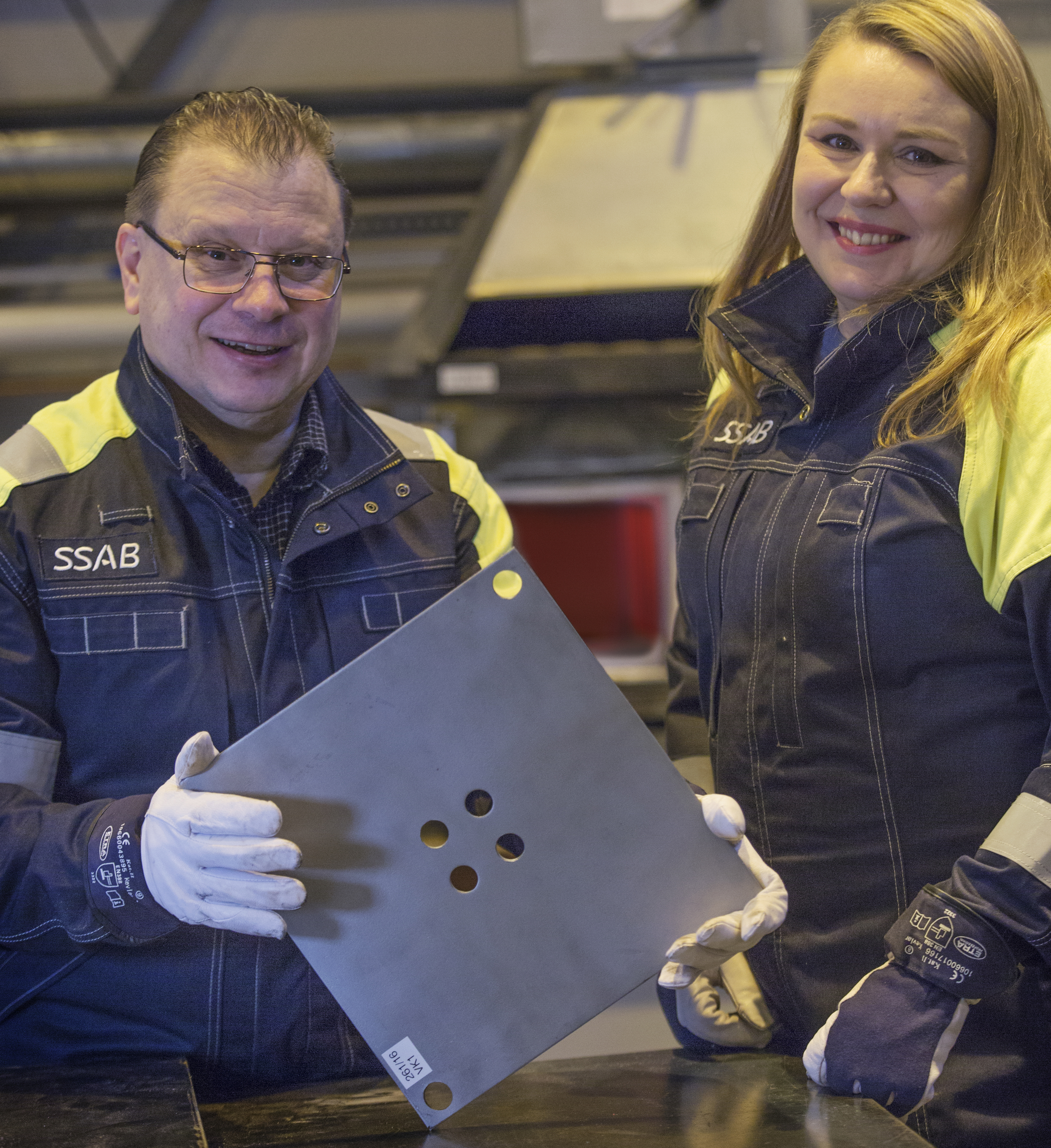SSAB M43 nytt stål tekniska experter