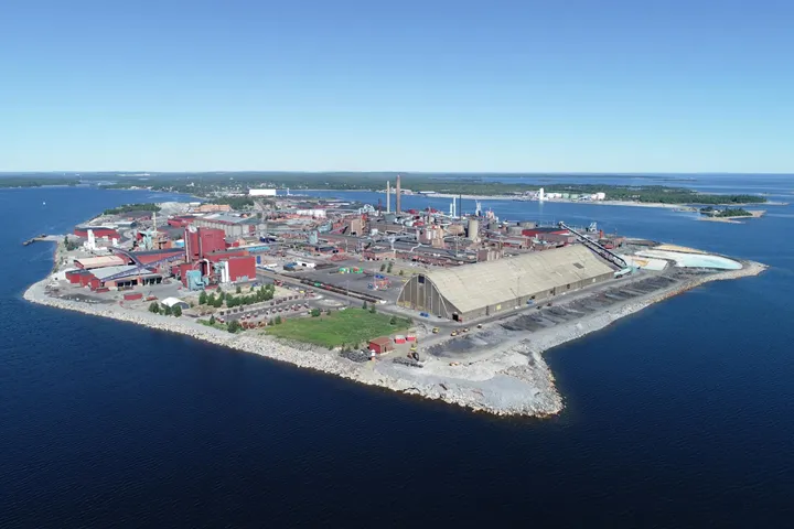 Rönnskär from the sea