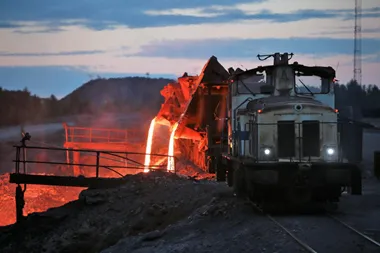 Slag tip in Luleå