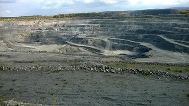 Leveäniemi_gruvan