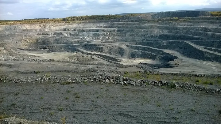 Leveäniemi_gruvan