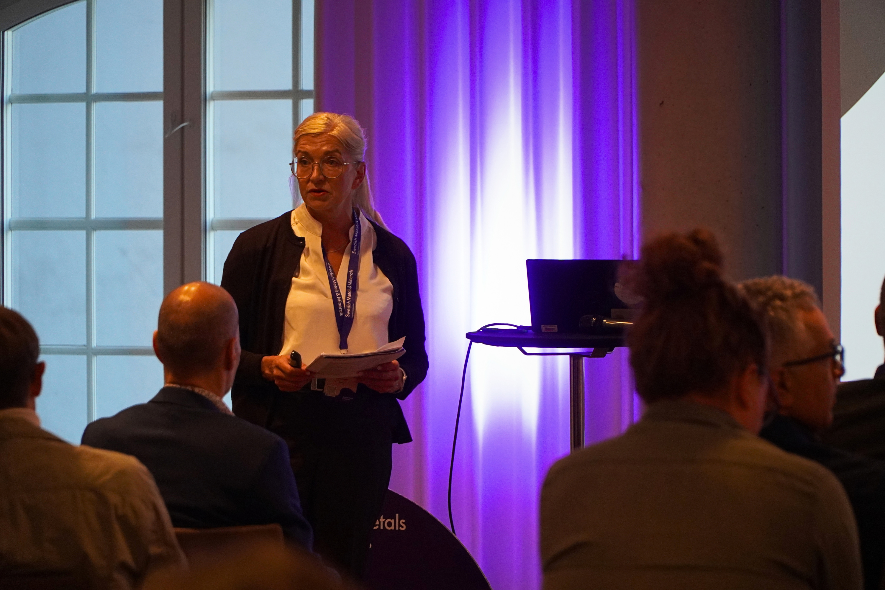 Ulrika Rova från LTU presenterade projektet NORDGUARD.