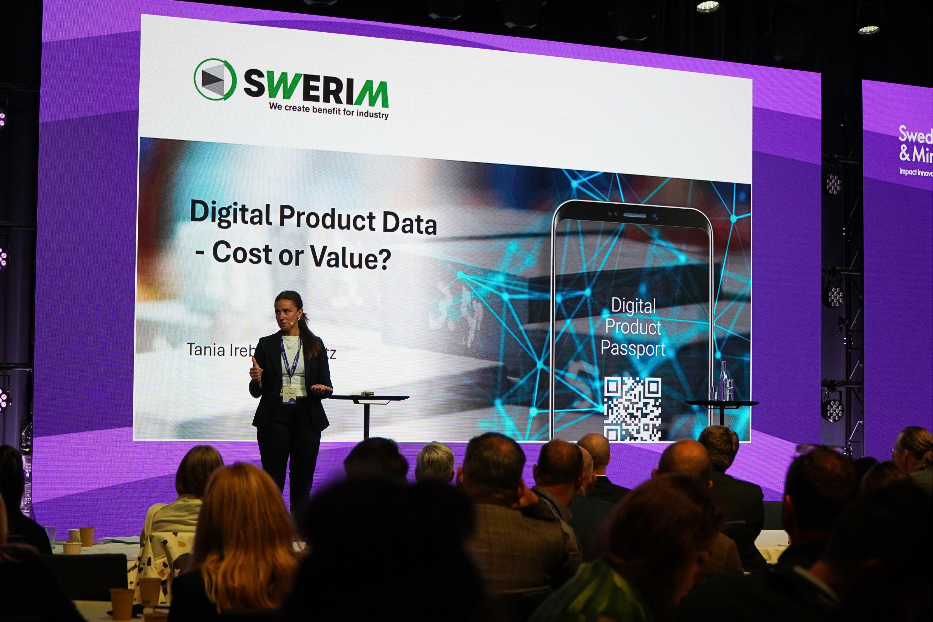 Tania Irebo Schwartz, Manager Production Technology, Swerim.